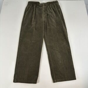 Vintage Polo Ralph Lauren Jumbo 90s Corduroy Andrew Pants Brown Men 36x34